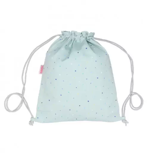 Mochila saco Dots Sage