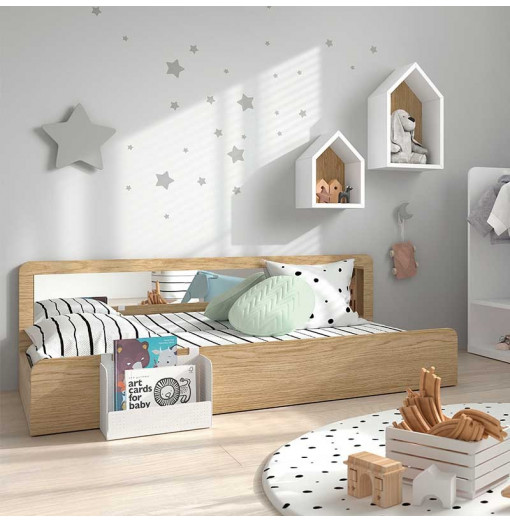 Estructura cama Montessori TIPI CHILDHOME 90x200 : Tienda bebe
