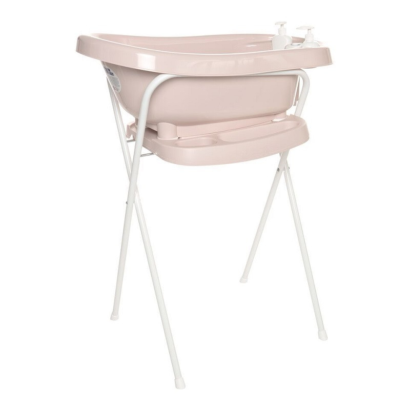 Toral Bañera Plegable Bebé Con Patas Rosa - Bañera Bebe Con Patas