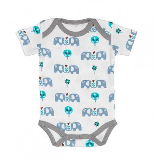 Body manga larga azul - Little Dutch