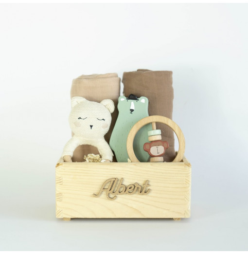 Canastilla Eco Baby - Mint