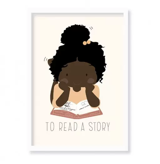 Lámina enmarcada Story