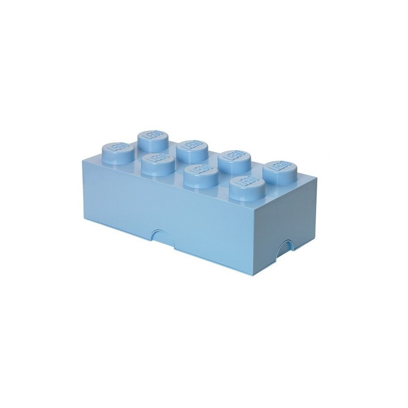 Caja de almacenaje LEGO 8 blanca 