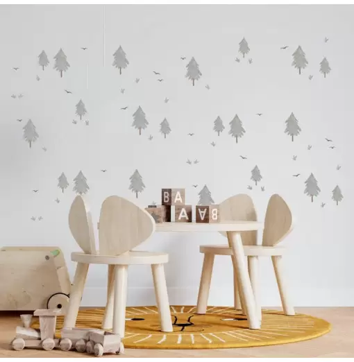 Vinilo abetos - Deco&Kids