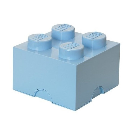 Caja de almacenaje LEGO 4 azul