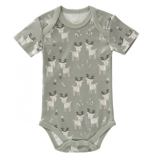 Body manga corta "Deer Ash" gris