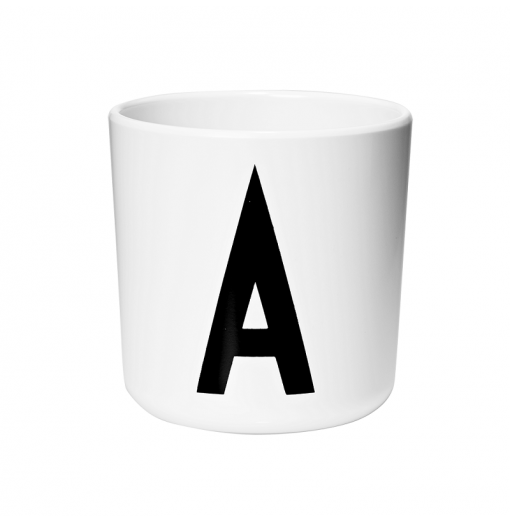 Vaso melamina Design Letters A-Z