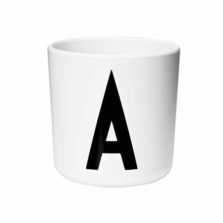 Vaso melamina Design Letters A-Z