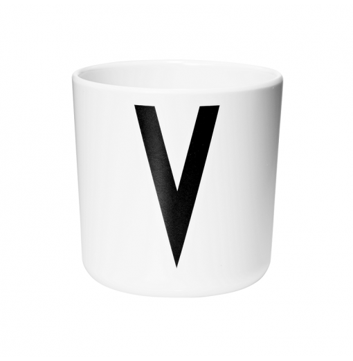 Vaso melamina Design Letters A-Z