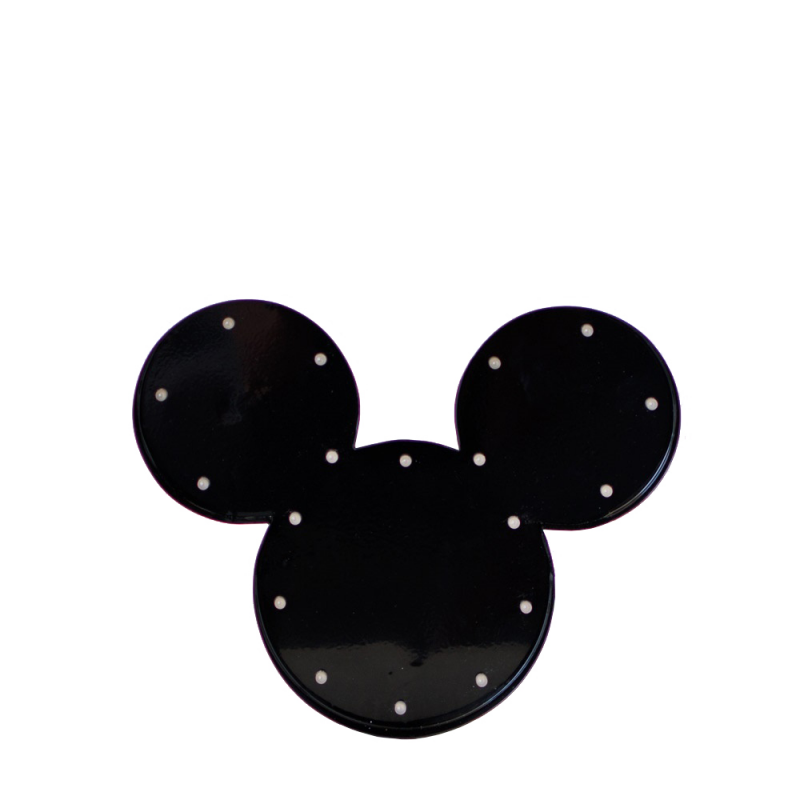 Mickey luminoso negro