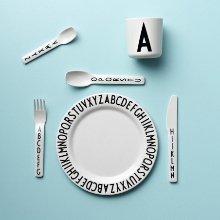 Set de cubiertos melamina - Design Letters 