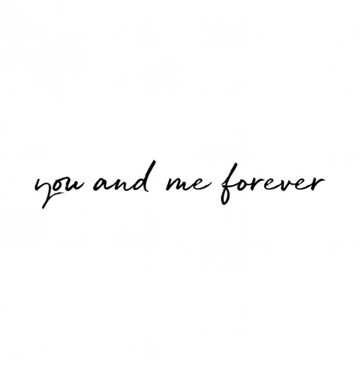 Vinilo "you and me forever" - Stickstay