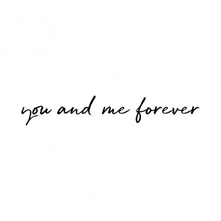 Vinilo "you and me forever" - Stickstay