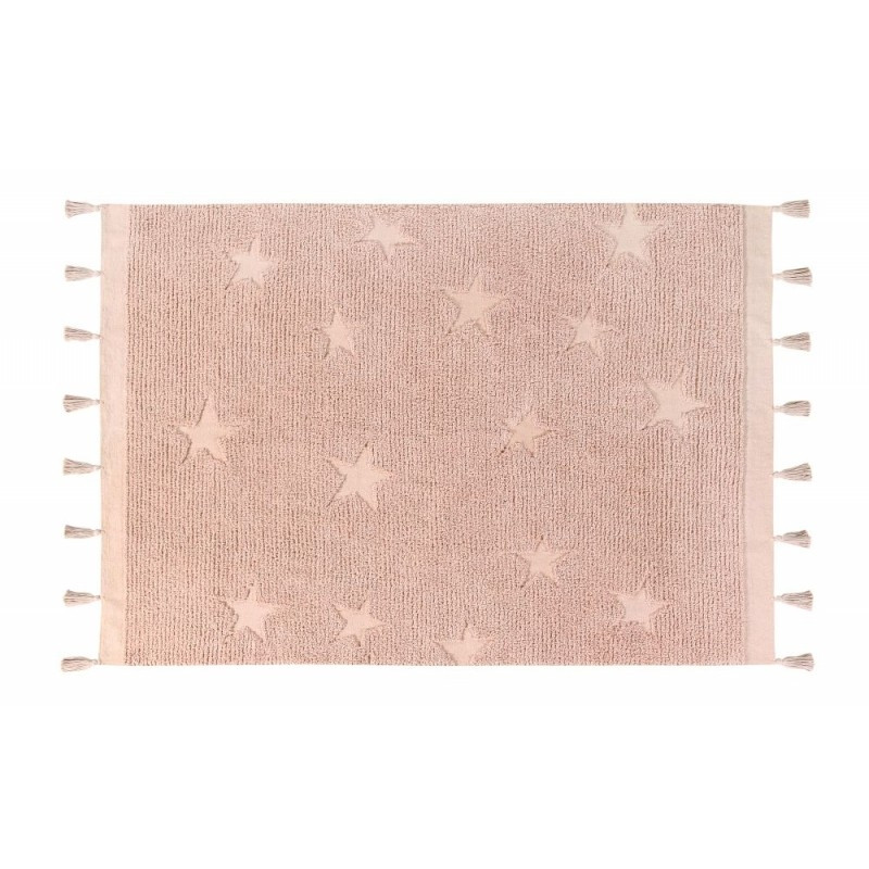 Alfombra Hippy Stars Vintage Nude de Lorena Canals