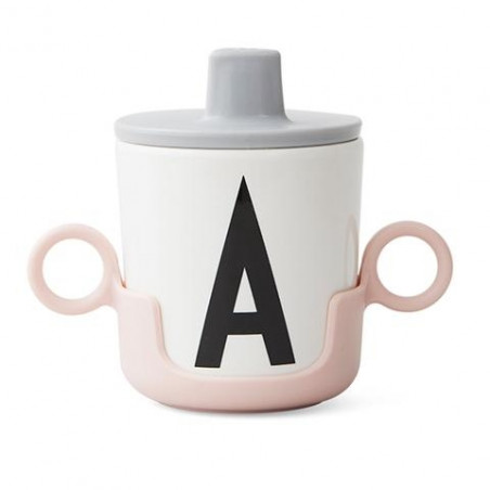 Asas rosas para vaso melamina  - Design Letters 