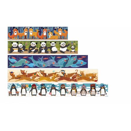 10 penguins puzzle - Londji