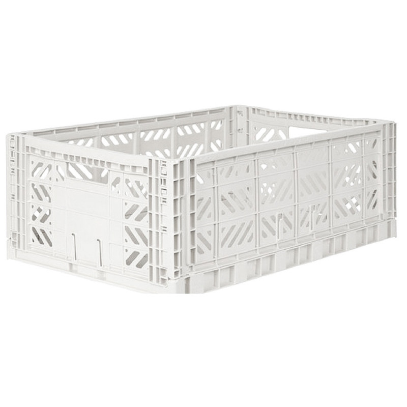 Caja plegable grande - blanca