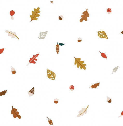 Papel pintado hojas de otoño - Lilipinso