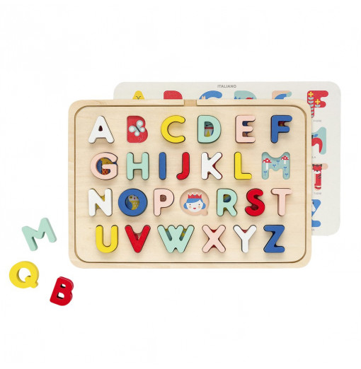 Puzzle encajable ABC -Petit Collage