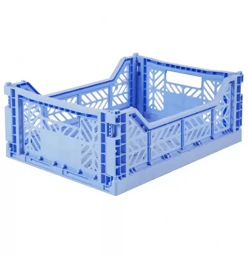 Caja plegable  - azul claro