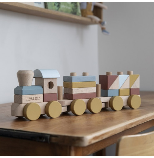Tren de madera - Little Dutch