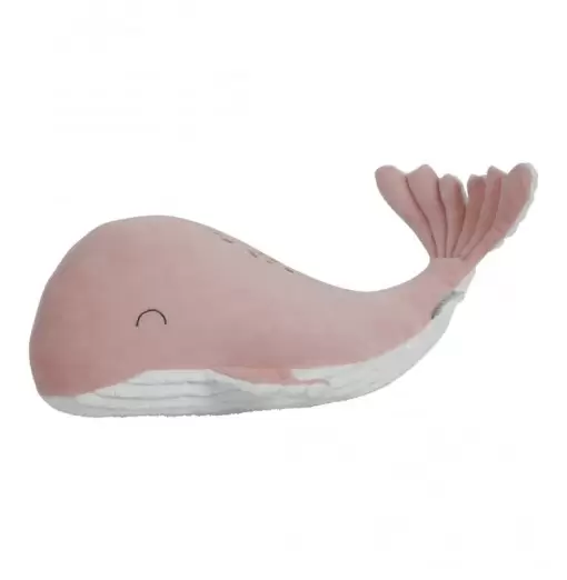 Peluche ballena rosa  - Little Dutch