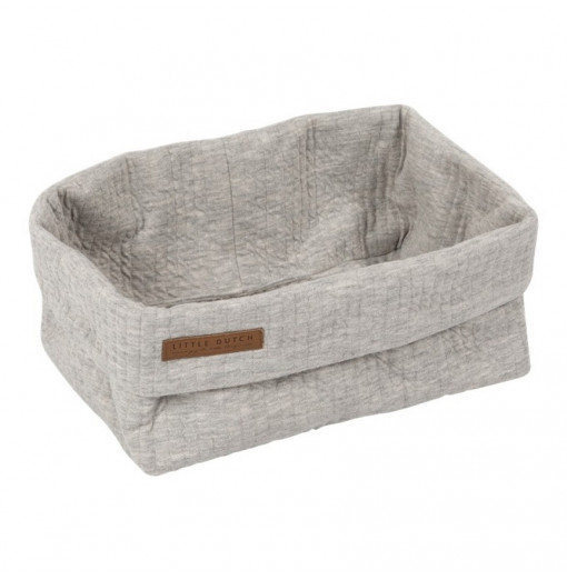 Cesta organizadora gris - Little Dutch