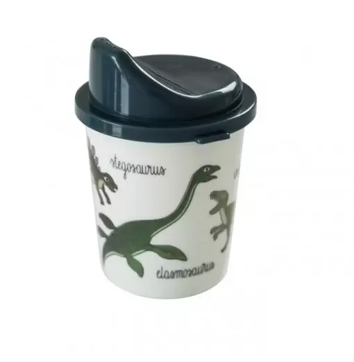 Vaso con boquilla dino - Sebra