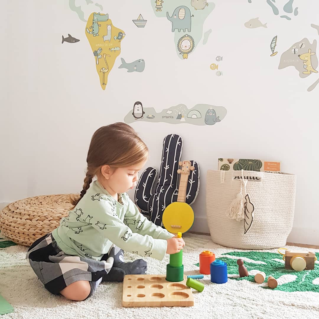 El paraíso Montessori de la pequeña Jana