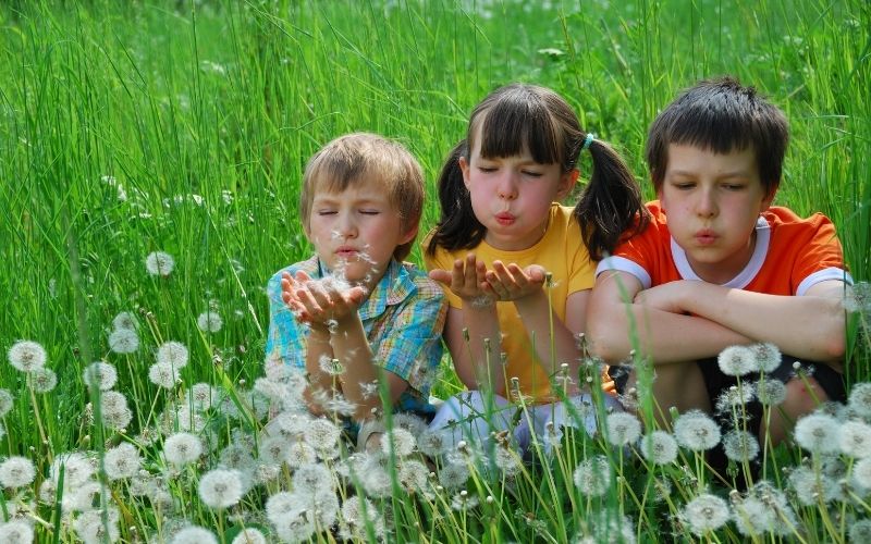 Beneficios de que los niños pasen tiempo al aire libre